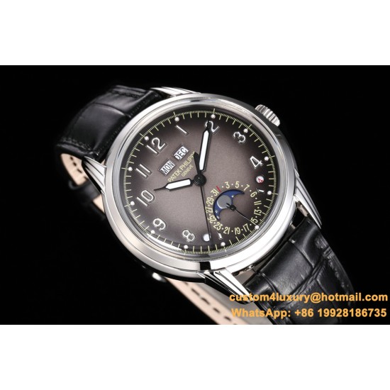 Patek Philippe - Annual Cal. Moonphase Ref.5320G-001 40mm SS/LE Grey/Num KRF A324