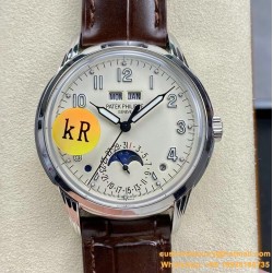 Patek Philippe - Annual Cal. Moonphase Ref.5320G-001 40mm SS/LE White/Num KRF A324