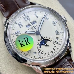 Patek Philippe - Annual Cal. Moonphase Ref.5320G-001 40mm SS/LE White/Num KRF A324