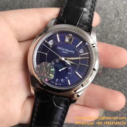 Patek Philippe - Annual Cal Moonphase Ref.5205 40mm SS/LE Blue KMF V2 MY9015