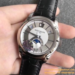 Patek Philippe - Annual Cal Moonphase Ref.5205 40mm SS/LE Grey/White KMF V2 MY9015