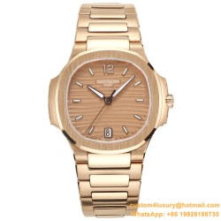 Patek Philippe - Nautilus 7118 35mm RG/RG Rose Gold Dial MSF A324
