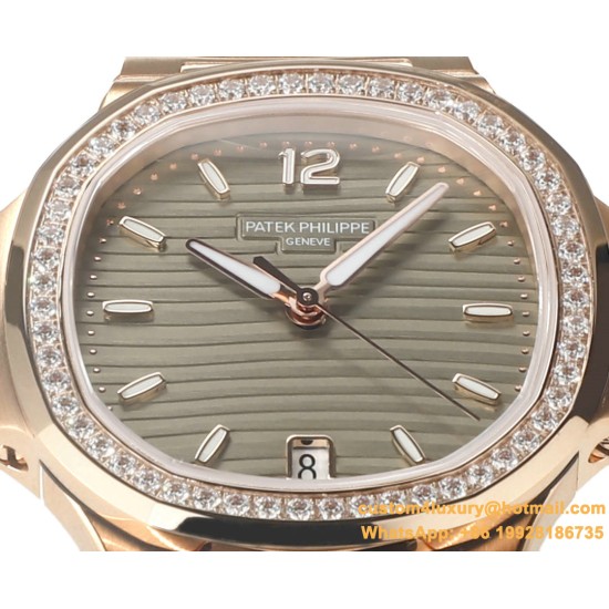Patek Philippe - Nautilus 7118 35mm Dia RG/RG Grey Dial MSF A324