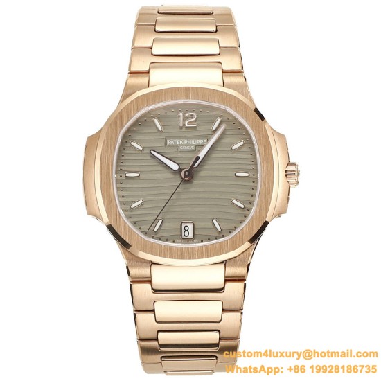 Patek Philippe - Nautilus 7118 35mm RG/RG Grey Dial MSF A324