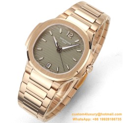 Patek Philippe - Nautilus 7118 35mm RG/RG Grey Dial MSF A324