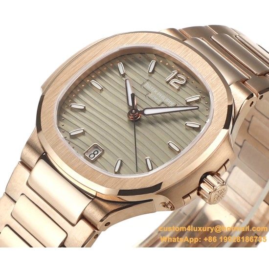 Patek Philippe - Nautilus 7118 35mm RG/RG Grey Dial MSF A324