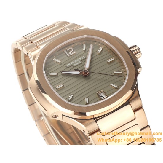 Patek Philippe - Nautilus 7118 35mm RG/RG Grey Dial MSF A324