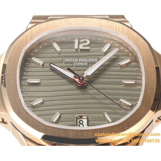 Patek Philippe - Nautilus 7118 35mm RG/RG Grey Dial MSF A324