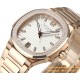 Patek Philippe - Nautilus 7118 35mm Dia RG/RG White Dial MSF A324