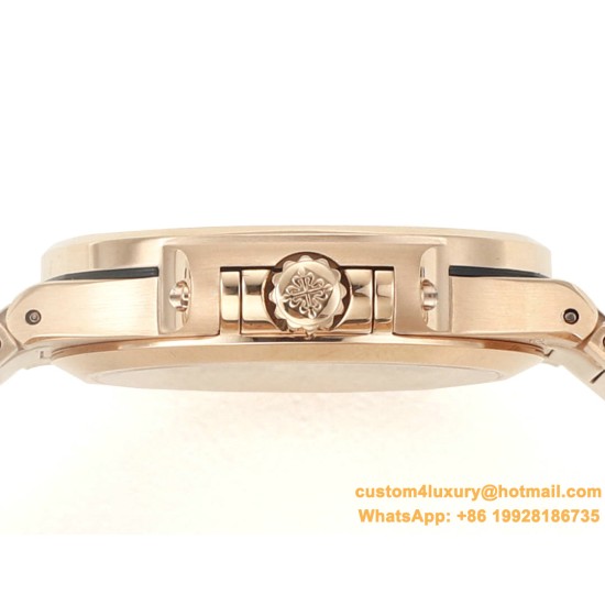 Patek Philippe - Nautilus 7118 35mm Dia RG/RG White Dial MSF A324