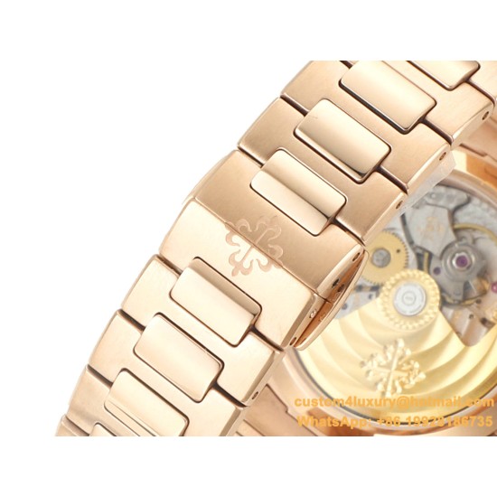 Patek Philippe - Nautilus 7118 35mm Dia RG/RG White Dial MSF A324