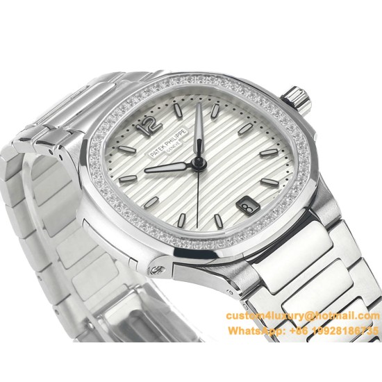 Patek Philippe - Nautilus 7118 35mm Dia SS/SS White Dial MSF A324