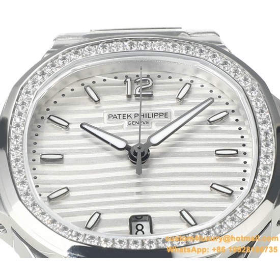Patek Philippe - Nautilus 7118 35mm Dia SS/SS White Dial MSF A324