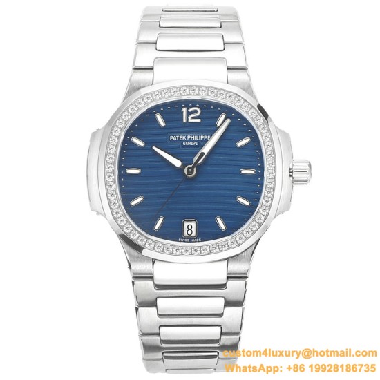 Patek Philippe - Nautilus 7118 35mm Dia SS/SS Blue Dial MSF A324