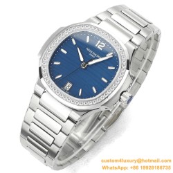 Patek Philippe - Nautilus 7118 35mm Dia SS/SS Blue Dial MSF A324