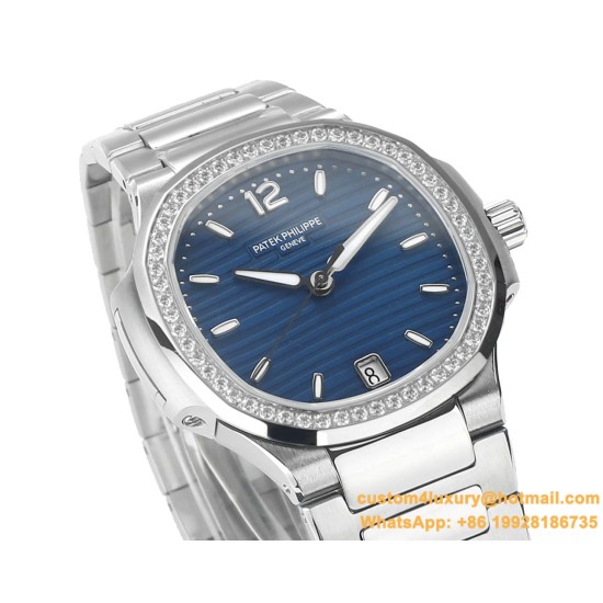 Patek Philippe - Nautilus 7118 35mm Dia SS/SS Blue Dial MSF A324