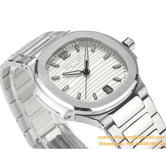 Patek Philippe - Nautilus 7118 35mm SS/SS White Dial MSF A324