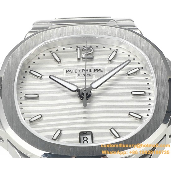 Patek Philippe - Nautilus 7118 35mm SS/SS White Dial MSF A324