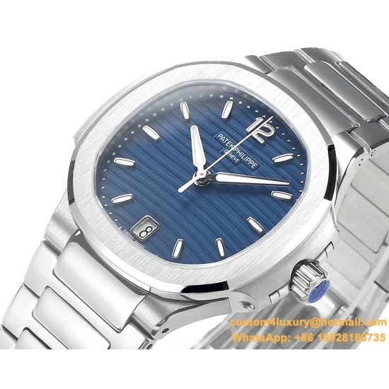Patek Philippe - Nautilus 7118 35mm SS/SS Blue Dial MSF A324