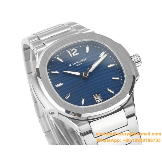 Patek Philippe - Nautilus 7118 35mm SS/SS Blue Dial MSF A324