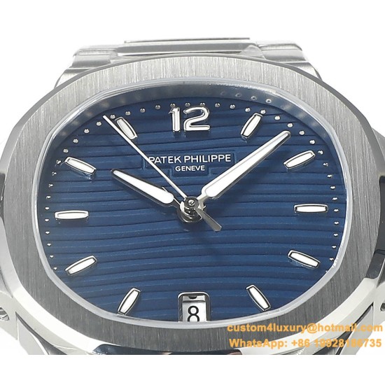 Patek Philippe - Nautilus 7118 35mm SS/SS Blue Dial MSF A324