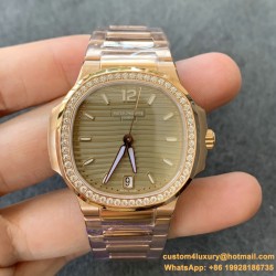 Patek Philippe - Nautilus 7118 35mm Dia RG/RG Grey Dial MSF A324