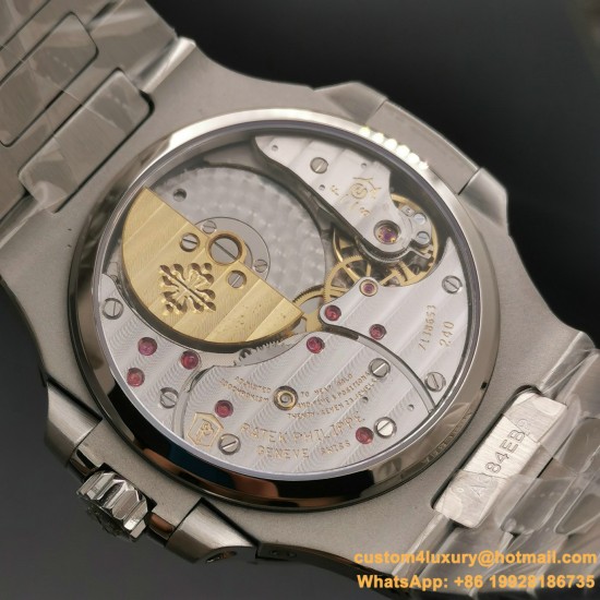 Patek Philippe - Nautilus 40mm 5712 SS/SS Blue/Stk PPF A240 Super Clone