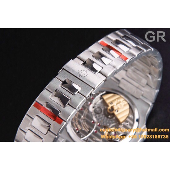 Patek Philippe - Nautilus 40mm 5712 SS/SS Black/Stk GRF A240