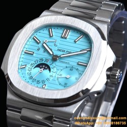 Patek Philippe - Nautilus 40mm 5712 SS/SS Ice Blue/Stk GRF A240