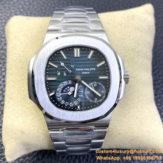 Patek Philippe - Nautilus 40mm 5712 SS/SS Blue/Stk GRF A240