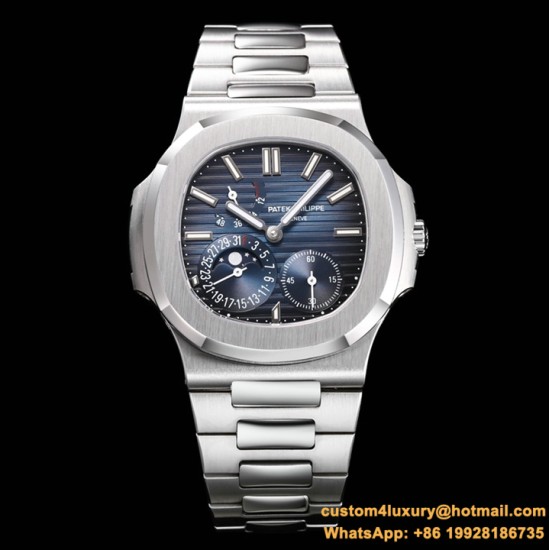 Patek Philippe - Nautilus 40mm 5712 SS/SS Blue/Stk 3KF A240