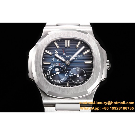 Patek Philippe - Nautilus 40mm 5712 SS/SS Blue/Stk 3KF A240