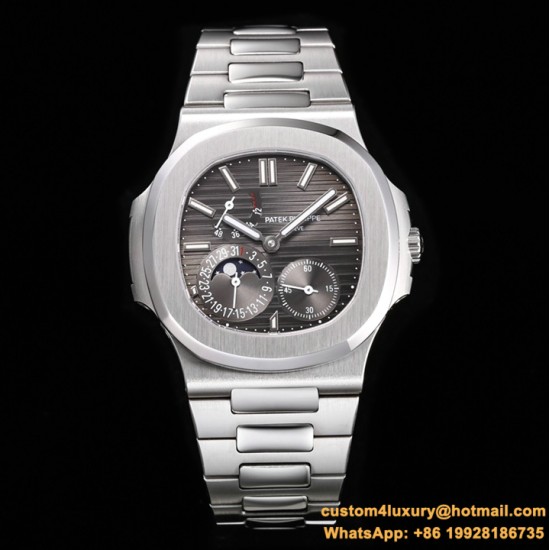 Patek Philippe - Nautilus 40mm 5712 SS/SS Grey/Stk 3KF A240