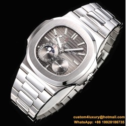 Patek Philippe - Nautilus 40mm 5712 SS/SS Grey/Stk 3KF A240
