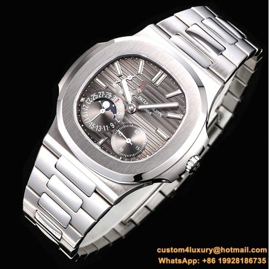Patek Philippe - Nautilus 40mm 5712 SS/SS Grey/Stk 3KF A240