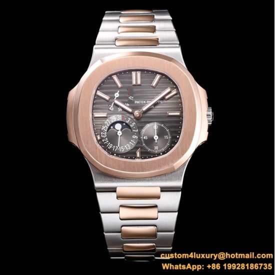 Patek Philippe - Nautilus 40mm 5712 RG/SS Grey/Stk 3KF A240