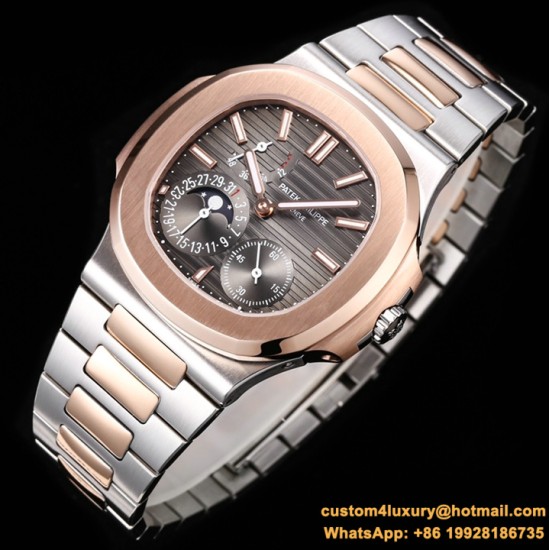Patek Philippe - Nautilus 40mm 5712 RG/SS Grey/Stk 3KF A240