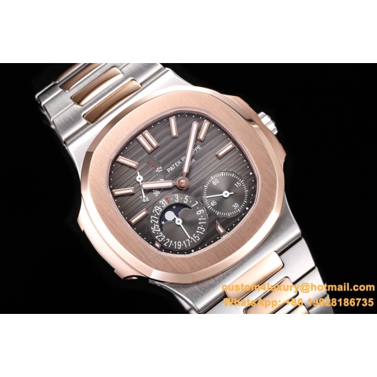 Patek Philippe - Nautilus 40mm 5712 RG/SS Grey/Stk 3KF A240