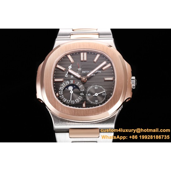 Patek Philippe - Nautilus 40mm 5712 RG/SS Grey/Stk 3KF A240
