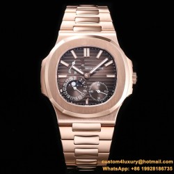 Patek Philippe - Nautilus 40mm 5712 RG/RG Brown/Stk 3KF A240