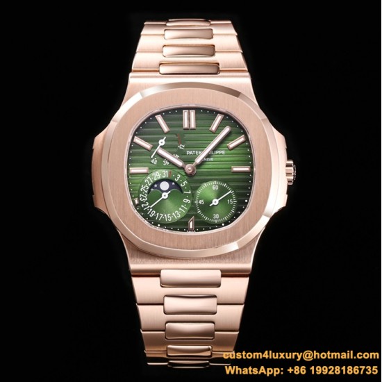 Patek Philippe - Nautilus 40mm 5712 RG/RG Green/Stk 3KF A240