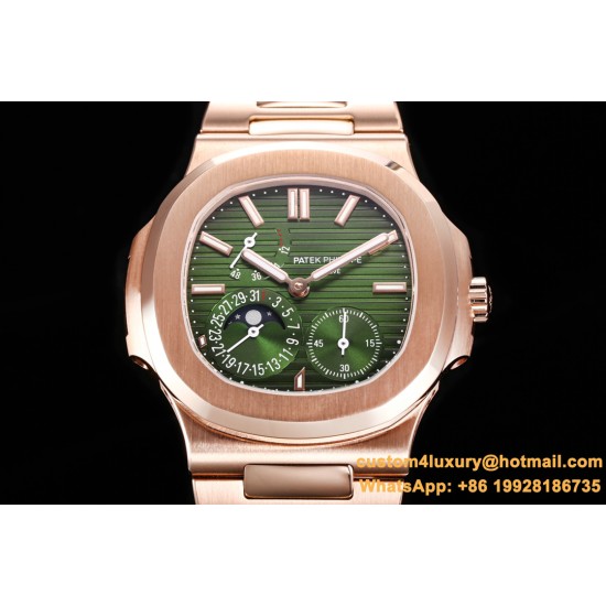 Patek Philippe - Nautilus 40mm 5712 RG/RG Green/Stk 3KF A240
