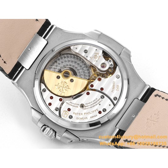 Patek Philippe - Nautilus 40mm 5712 SS/LE Black/Stk GRF A240