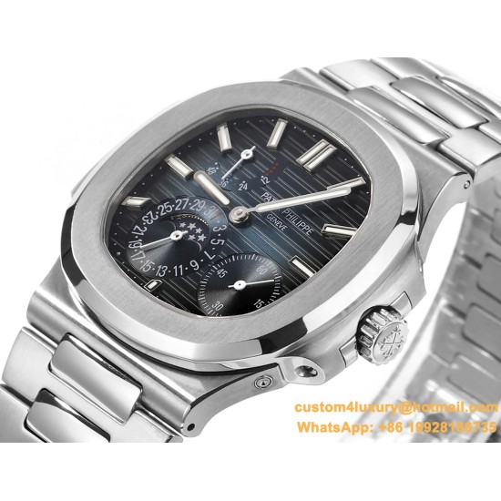 Patek Philippe - Nautilus 40mm 5712 SS/SS Blue/Stk GRF A240