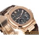 Patek Philippe - Nautilus 40mm 5712 RG/LE Black/Stk GRF A240