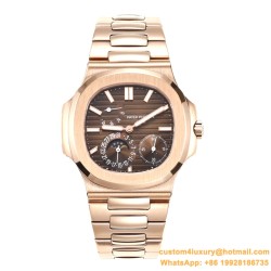 Patek Philippe - Nautilus 40mm 5712 RG/RG Brown/Stk GRF A240