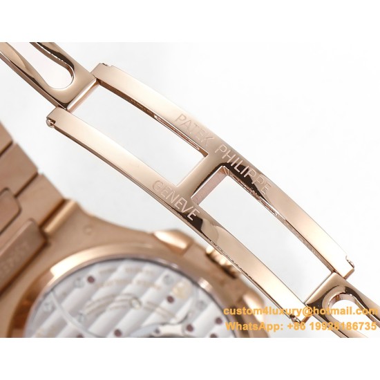 Patek Philippe - Nautilus 40mm 5712 RG/RG Brown/Stk GRF A240