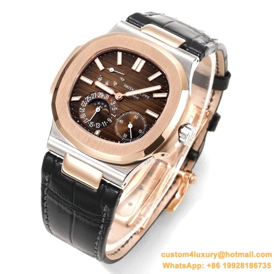 Patek Philippe - Nautilus 40mm 5712 SS/LE Brown/Stk GRF A240