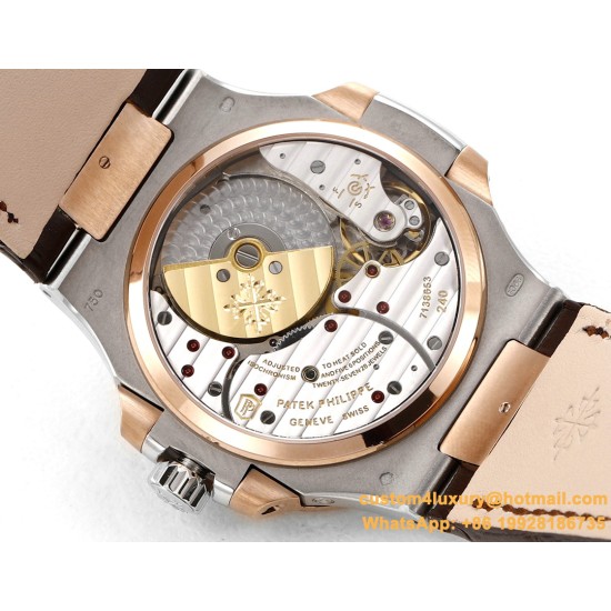 Patek Philippe - Nautilus 40mm 5712 SS/LE Brown/Stk GRF A240
