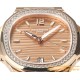 Patek Philippe - Nautilus 7118 35mm Dia RG/RG Rose Gold Dial MSF A324
